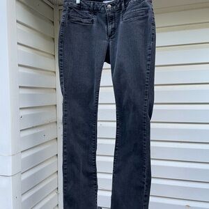 Sonoma Women's Straight Leg Jeans in Black size 8 stretch